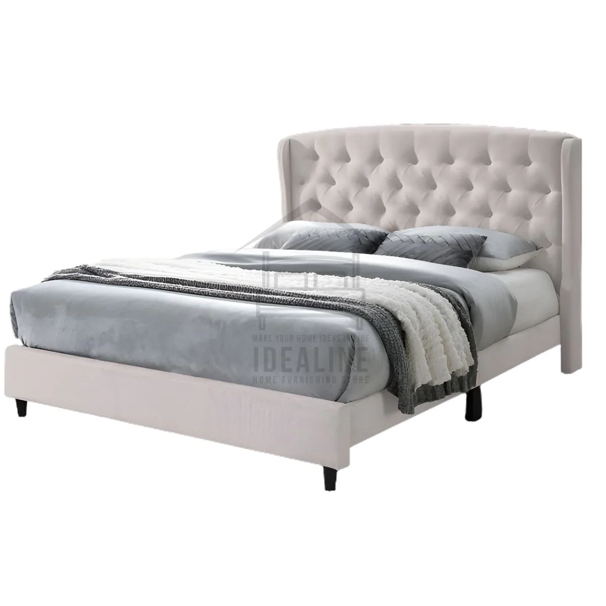 JIT-4141 velvet-beige 60X75 QUEEN