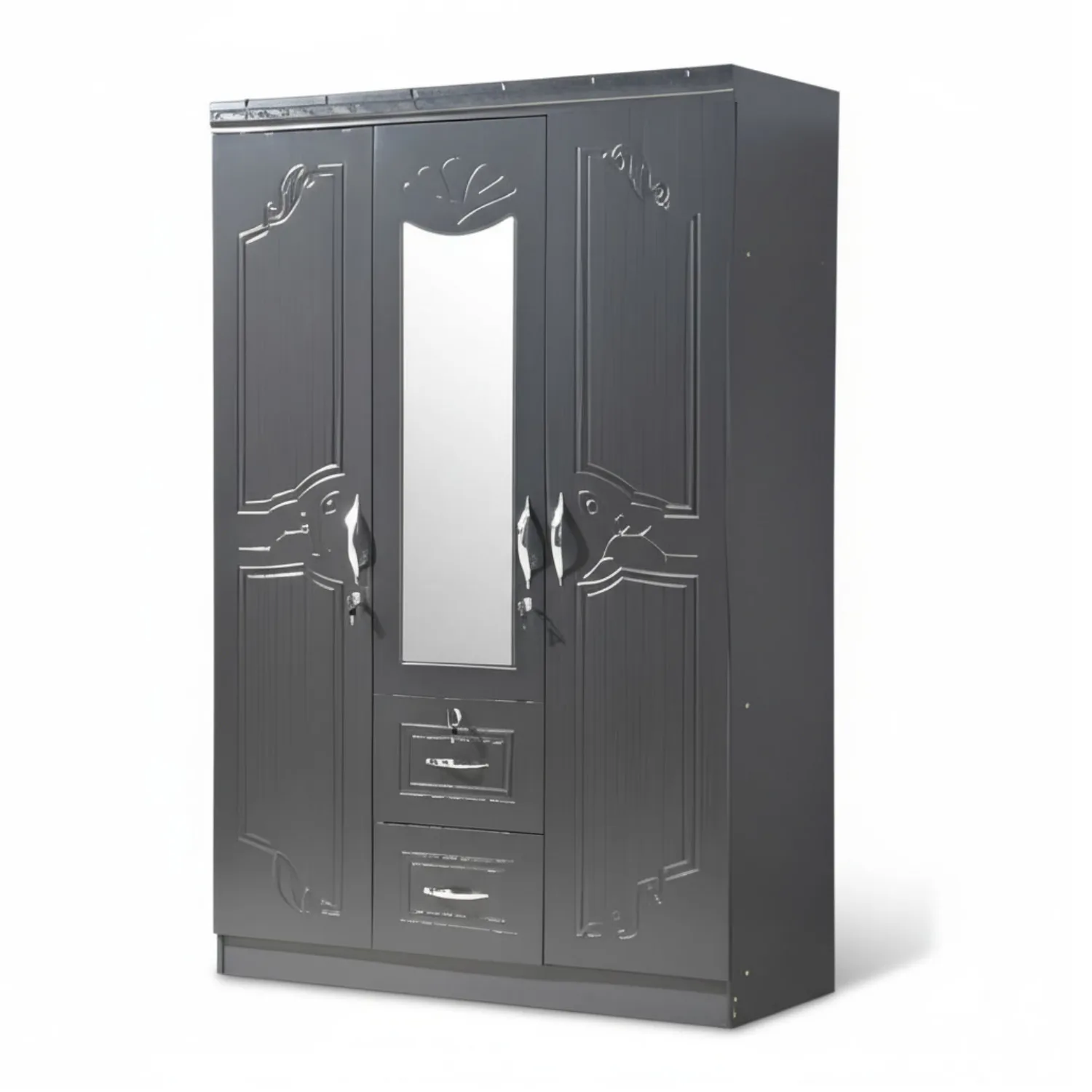SK-13 WENGE 3-DOOR WARDROBE