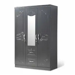 SK-13 WENGE 3-DOOR WARDROBE