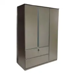 JIT-3077 LINEN-GRAY 3-DOOR WARDROBE