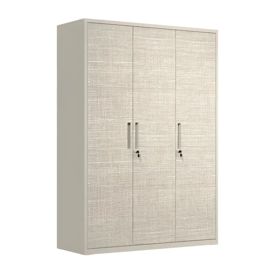 JIT-MET6 BEIGE METAL WARDROBE
