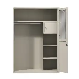 JIT-MET6 BEIGE METAL WARDROBE