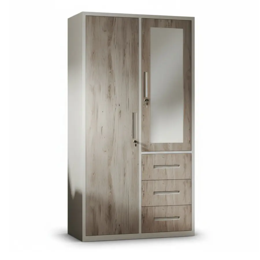 JIT-MET7 BEIGE METAL WARDROBE