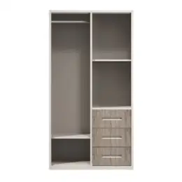 JIT-MET7 BEIGE METAL WARDROBE