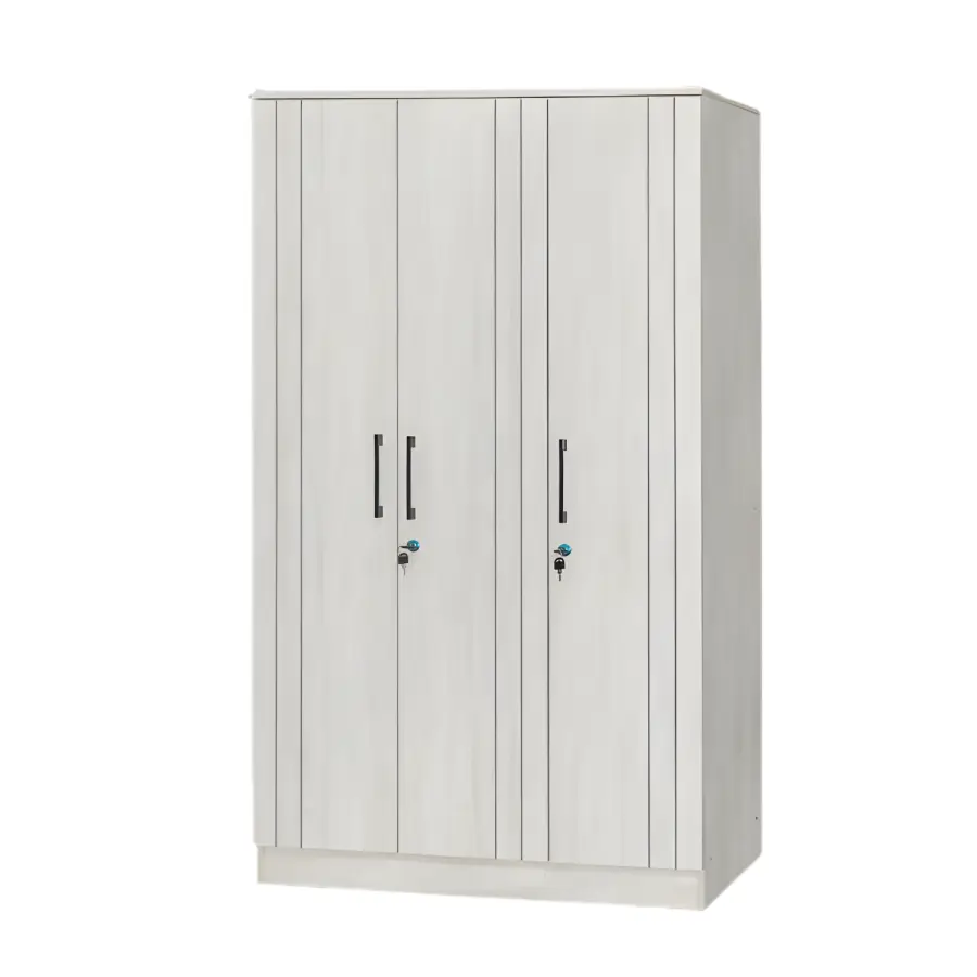 JIT-RK56 DUSTY GRAY 3-DOOR WARDROBE