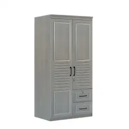 TGV-792 GRAY 2-DOOR WARDROBE