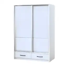 JIT-3773K PEARL WHITE SLIDING WARDROBE