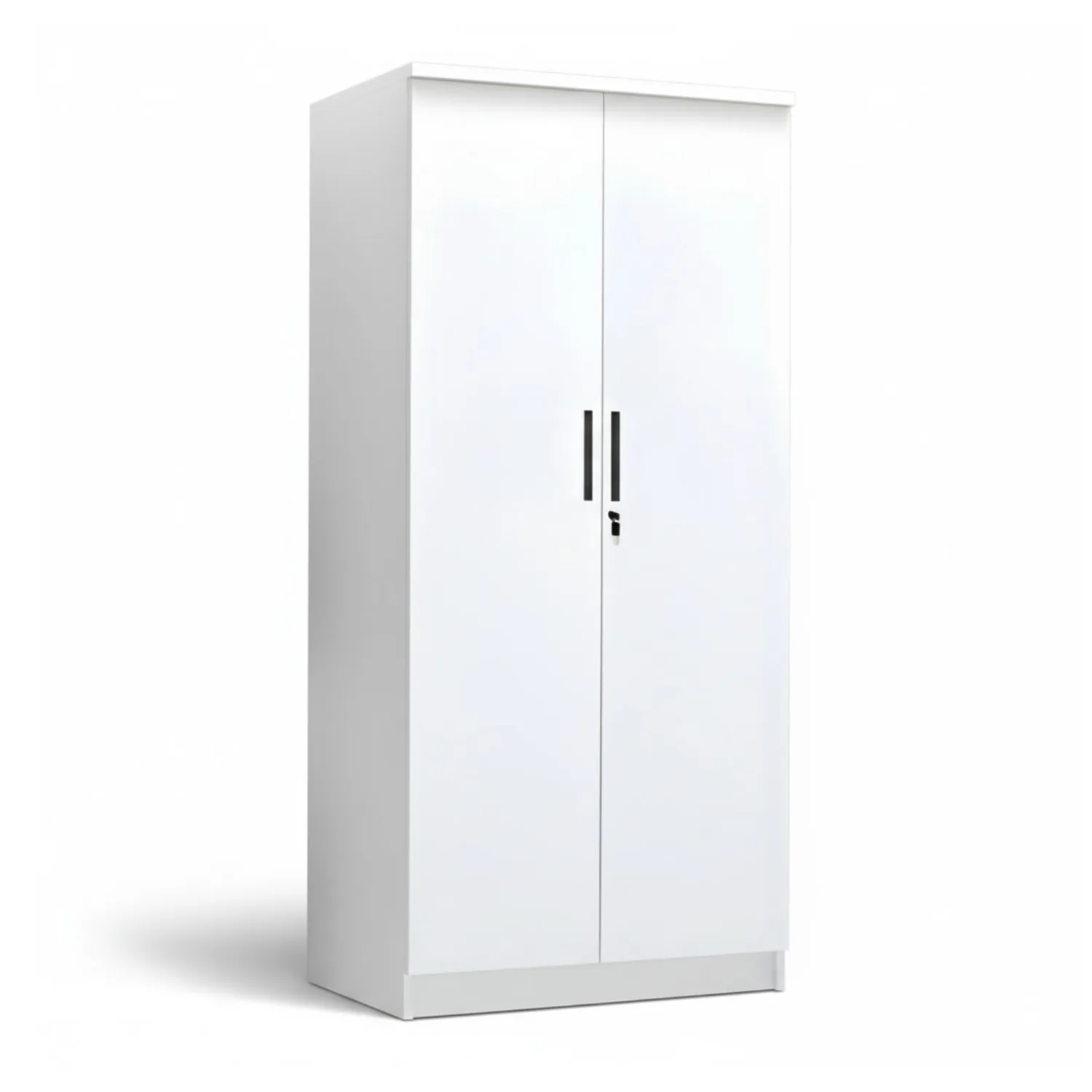 JIT-6379W WHITE 2-DOOR WARDROBE
