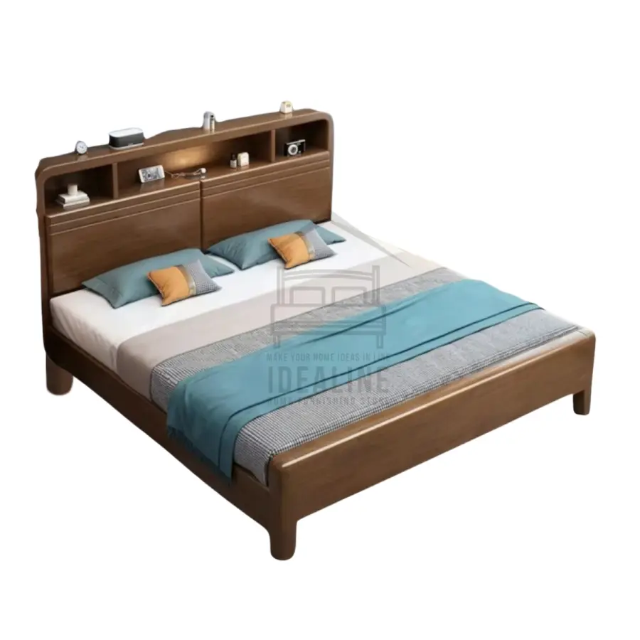 8116 WENGE 60X75 QUEEN BEDFRAME