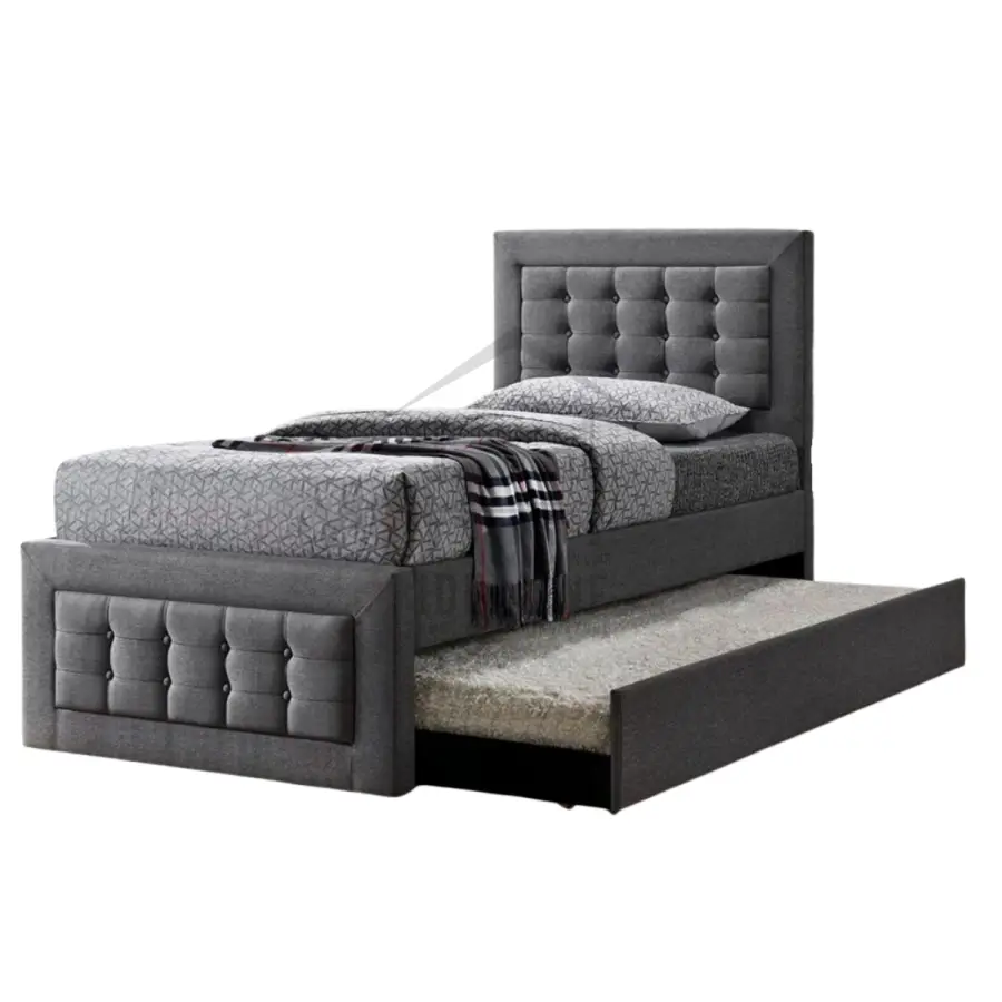 JOANNA GRAY  36X75 SINGLE BEDFRAME