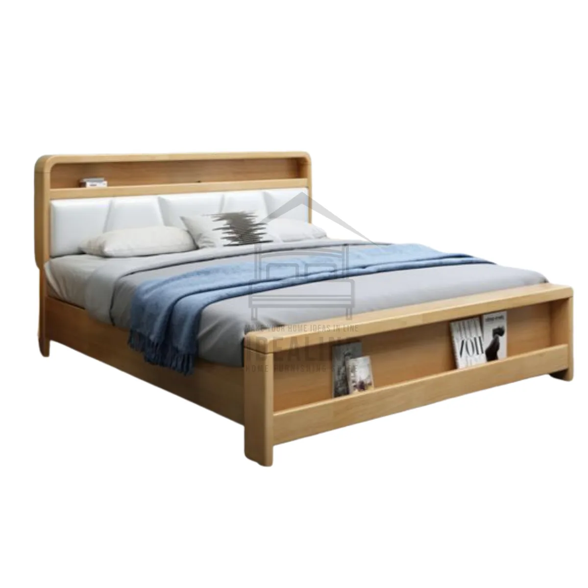 K03 NATURAL 60X75 QUEEN BEDFRAME