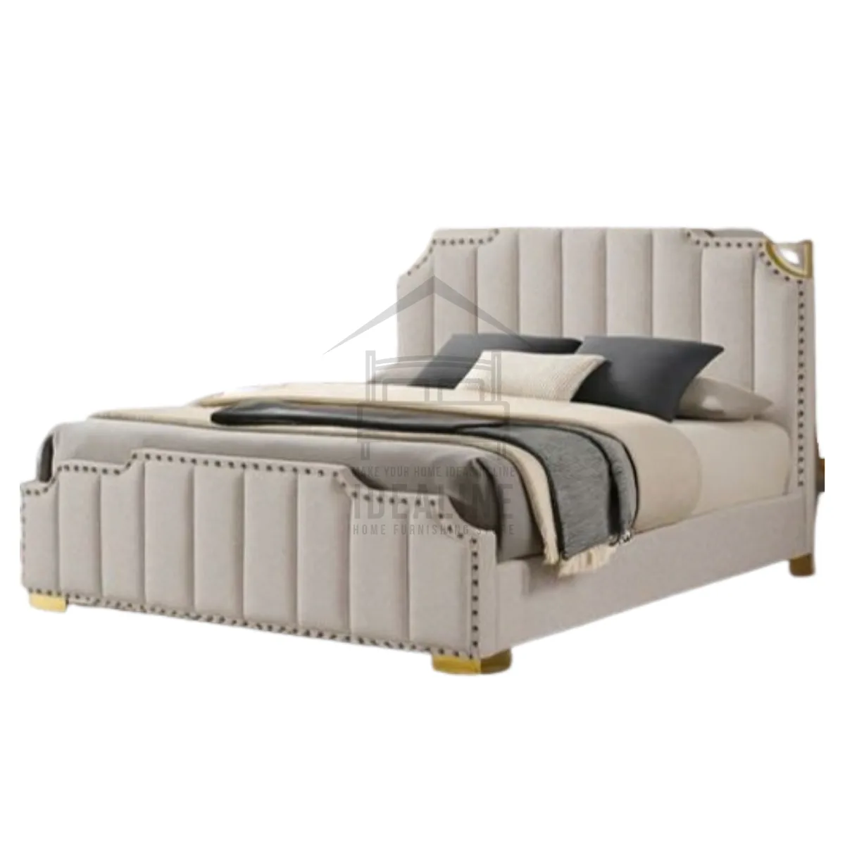 RANUS BEIGE 60X75 QUEEN BEDFRAME