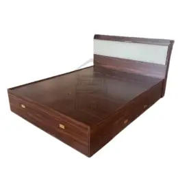 TH-918 WENGE 60X75 QUEEN BEDFRAME