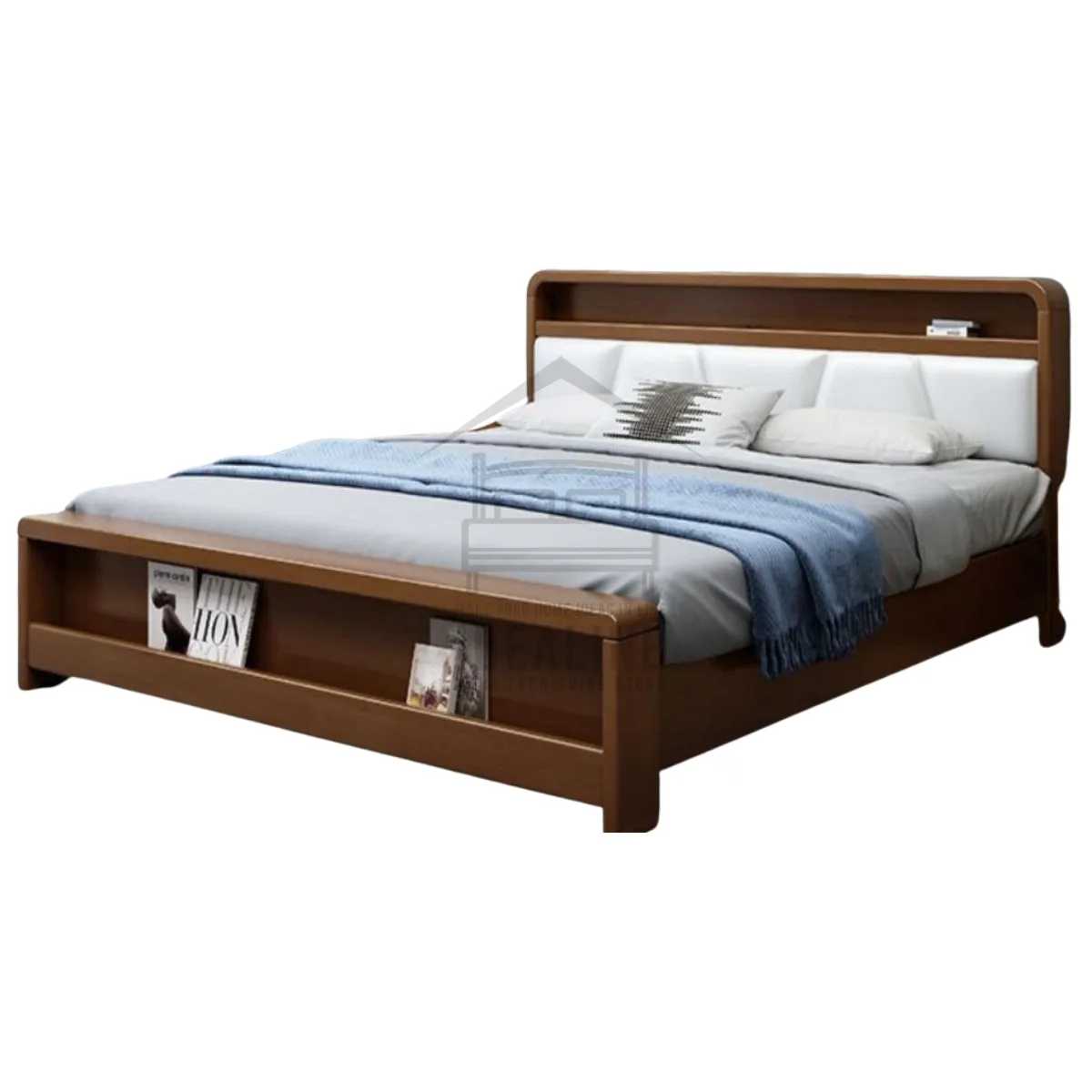 K03 WENGE 60X75 QUEEN BEDFRAME