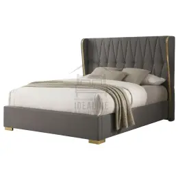 CERENA GREY  60X75 QUEEN BEDFRAME