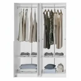 M460 WHITE   4-DOOR WARDROBE