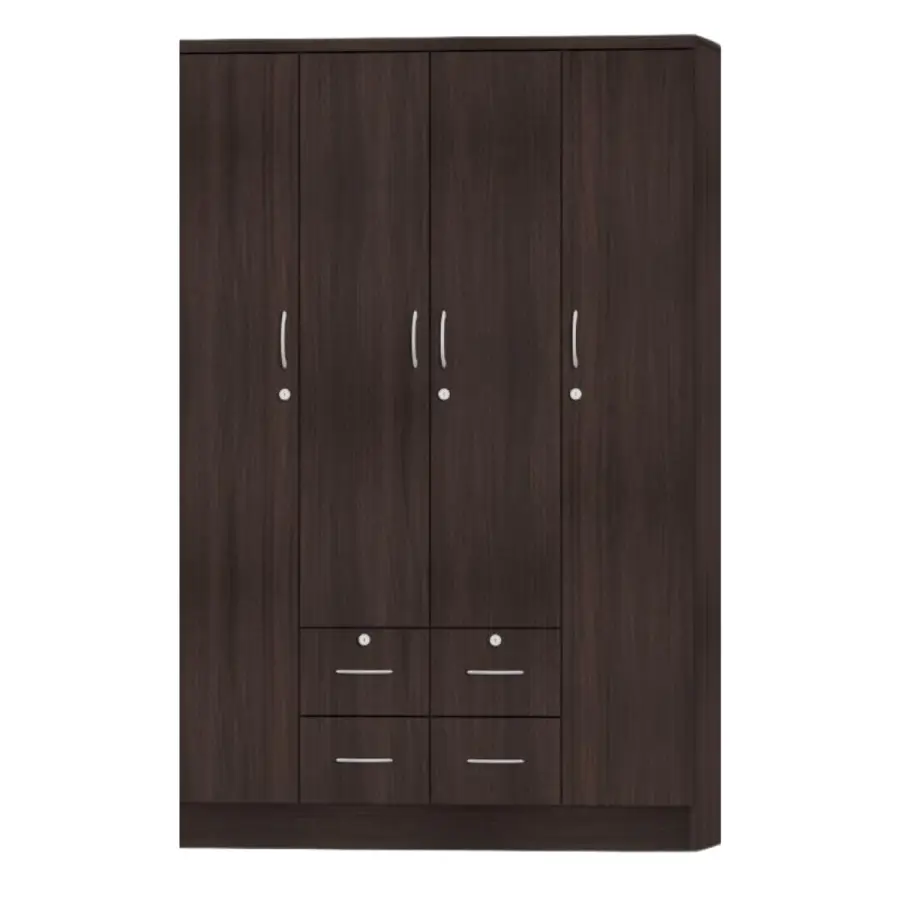 M463 WENGE  4-DOOR WARDROBE