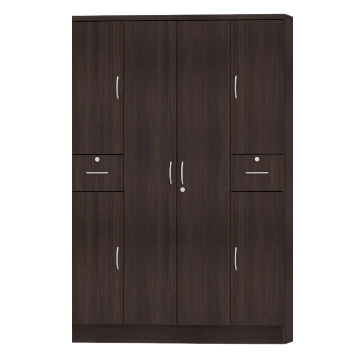 M464 WENGE   4-DOOR WARDROBE