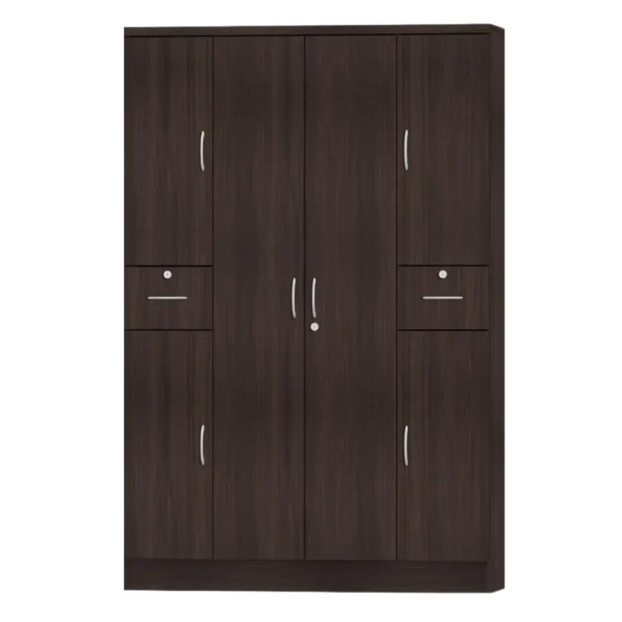 M464 WENGE   4-DOOR WARDROBE