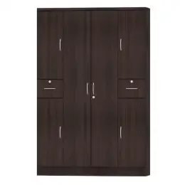 M464 WENGE   4-DOOR WARDROBE