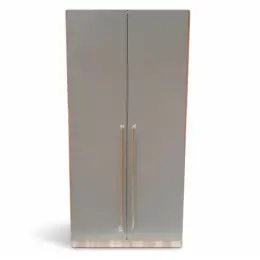 2052-2 Khaki Ash Walnut 2-DOOR WARDROBE
