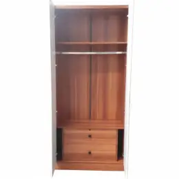 2052-2 NEW Melamine 2-DOOR WARDROBE