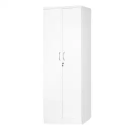 M260 WHITE  2-DOOR WARDROBE