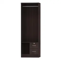 M263 WENGE  2-DOOR WARDROBE