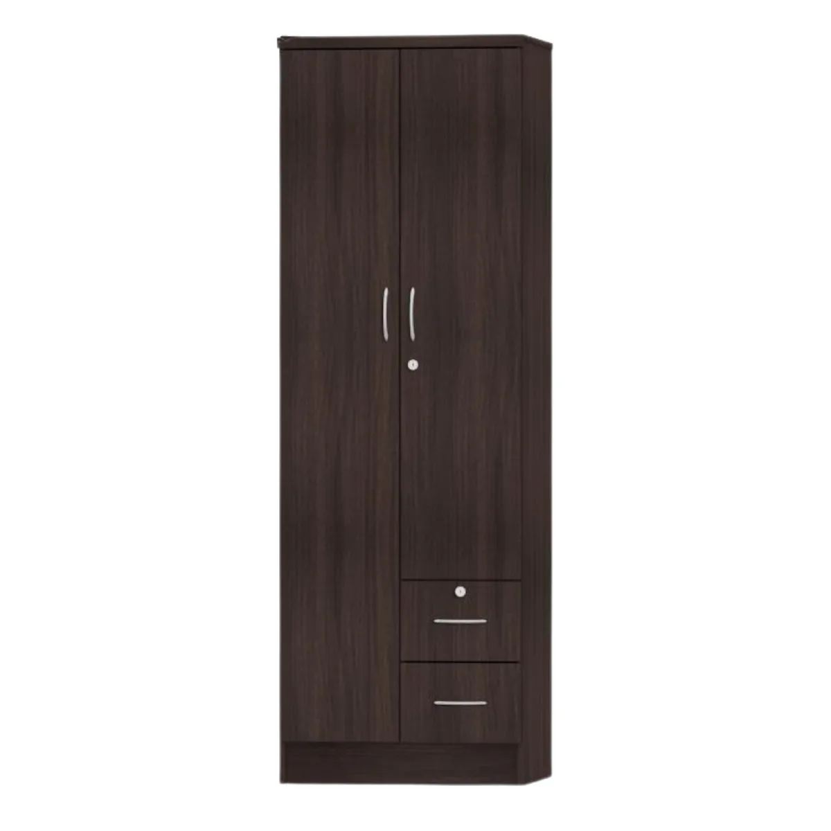 M263 WENGE  2-DOOR WARDROBE