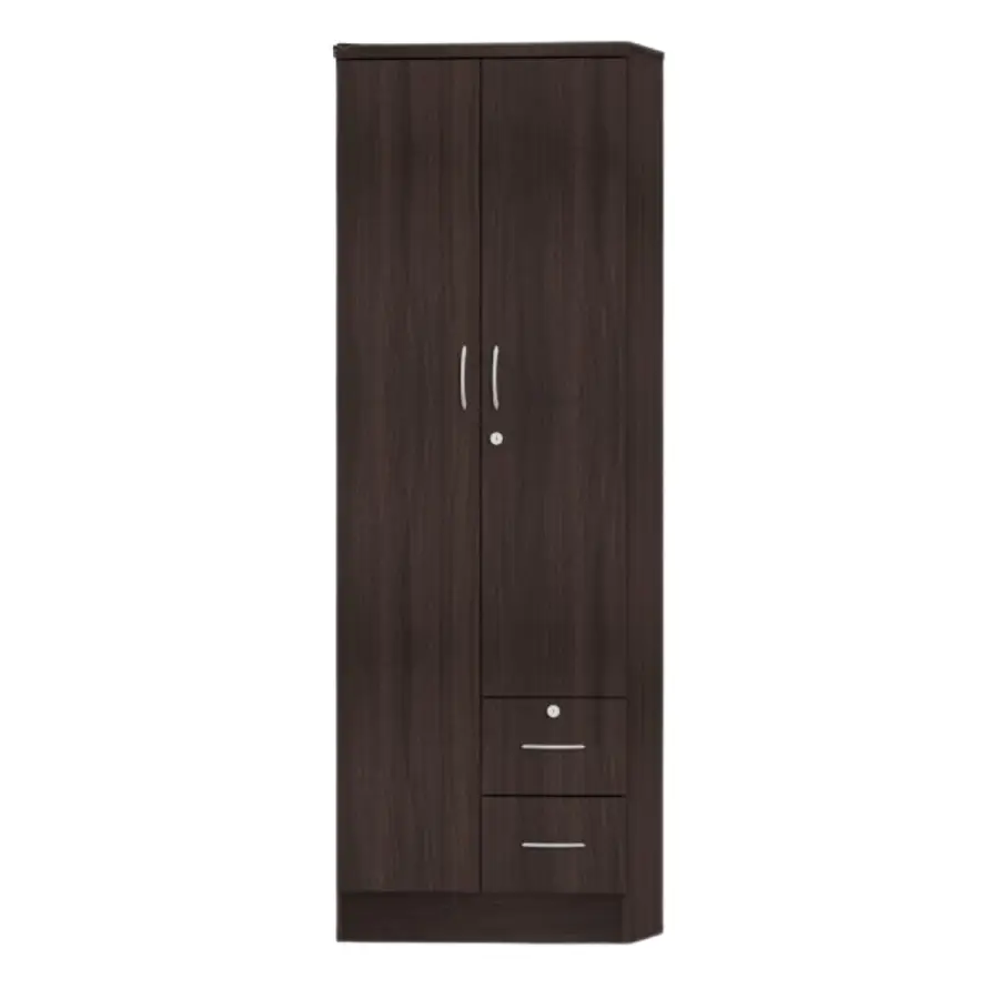 M263 WENGE  2-DOOR WARDROBE
