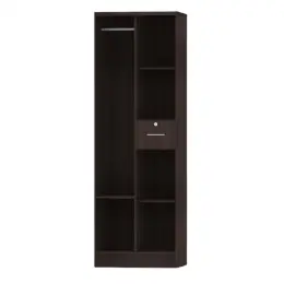 M264 WENGE  2-DOOR WARDROBE