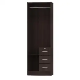 M265 WENGE  2-DOOR WARDROBE