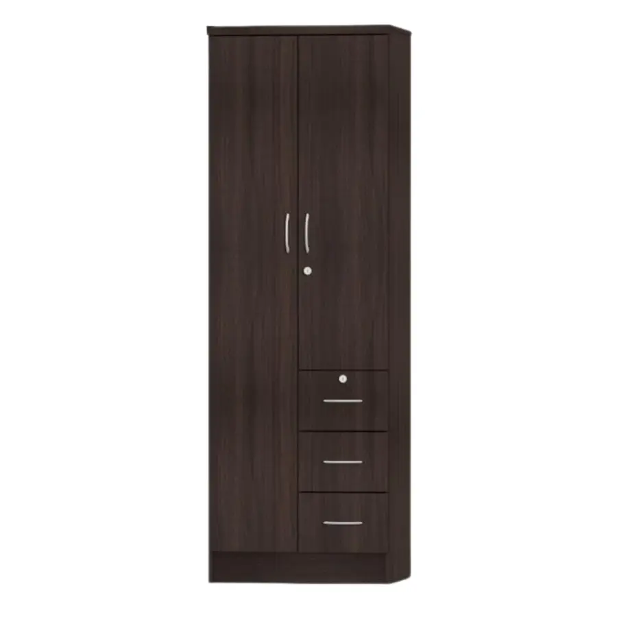 M265 WENGE  2-DOOR WARDROBE