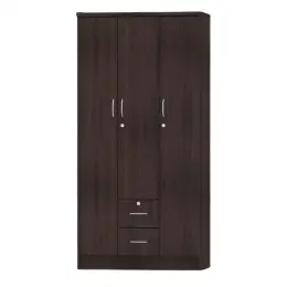 M363 WENGE  3-DOOR WARDROBE
