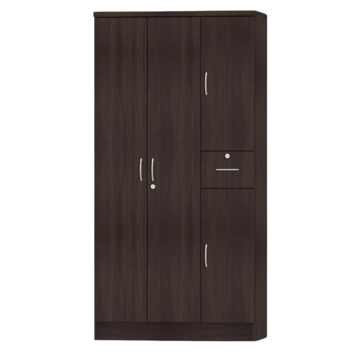 M364 WENGE  3-DOOR WARDROBE