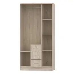 M365 S1  3-DOOR WARDROBE