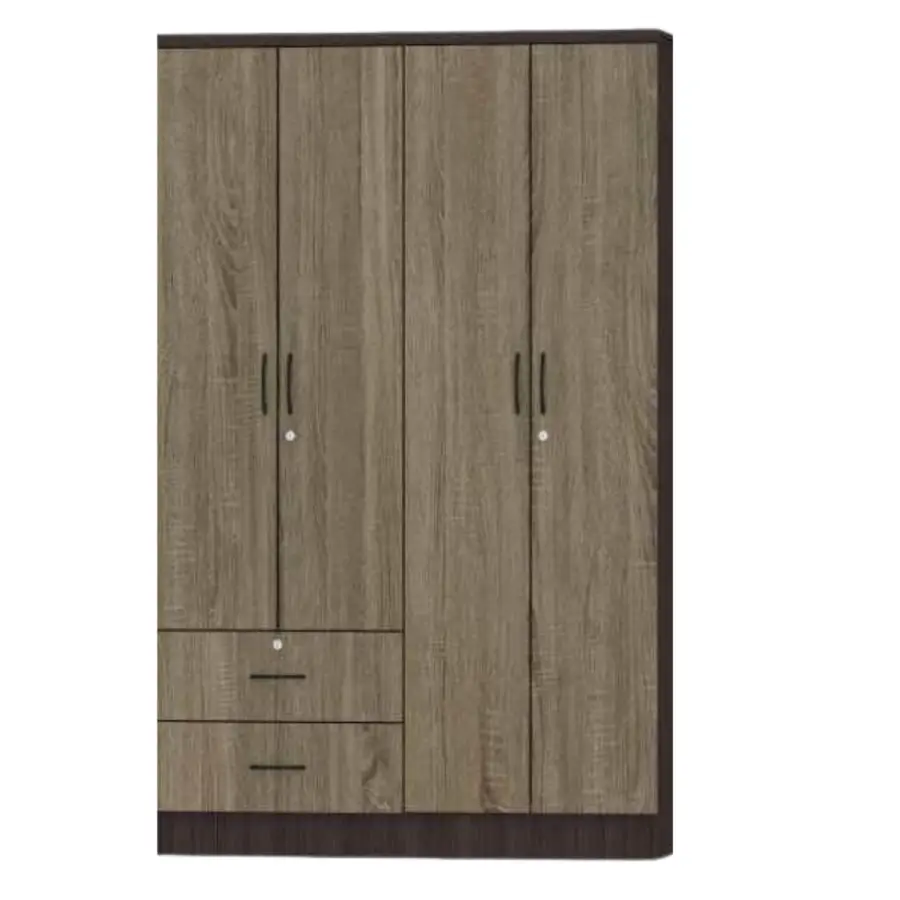 462 WENGE   4-DOOR WARDROBE