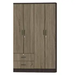 462 WENGE   4-DOOR WARDROBE