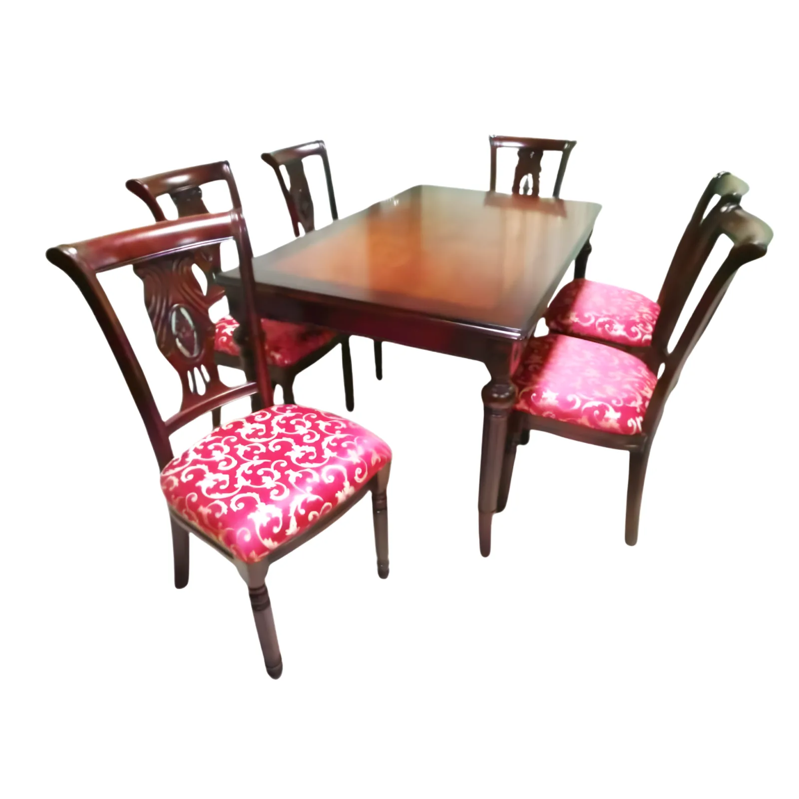 JF837/JF526 Dining Set 1+6 Cushion 6-SEATER DINING SET