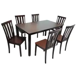 KF3001-1/KF4037 Wooden  6-SEATER DINING SET