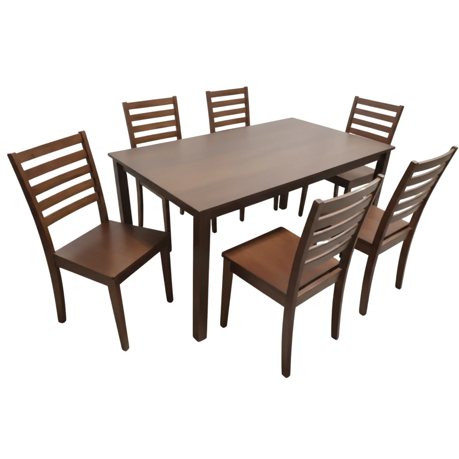 KF3001-1/KF8055 Dining Set 1+6 Cushion & Wooden 6-SEATER DINING SET