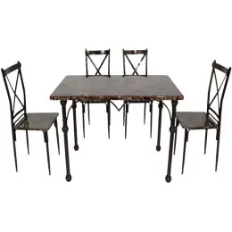 DS-037 (MB642-1)  4-SEATER DINING SET