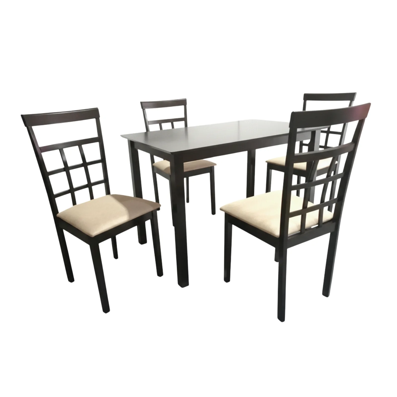 HV 888 Dining Set 1+4 Cushion Seat 4-SEATER DINING SET