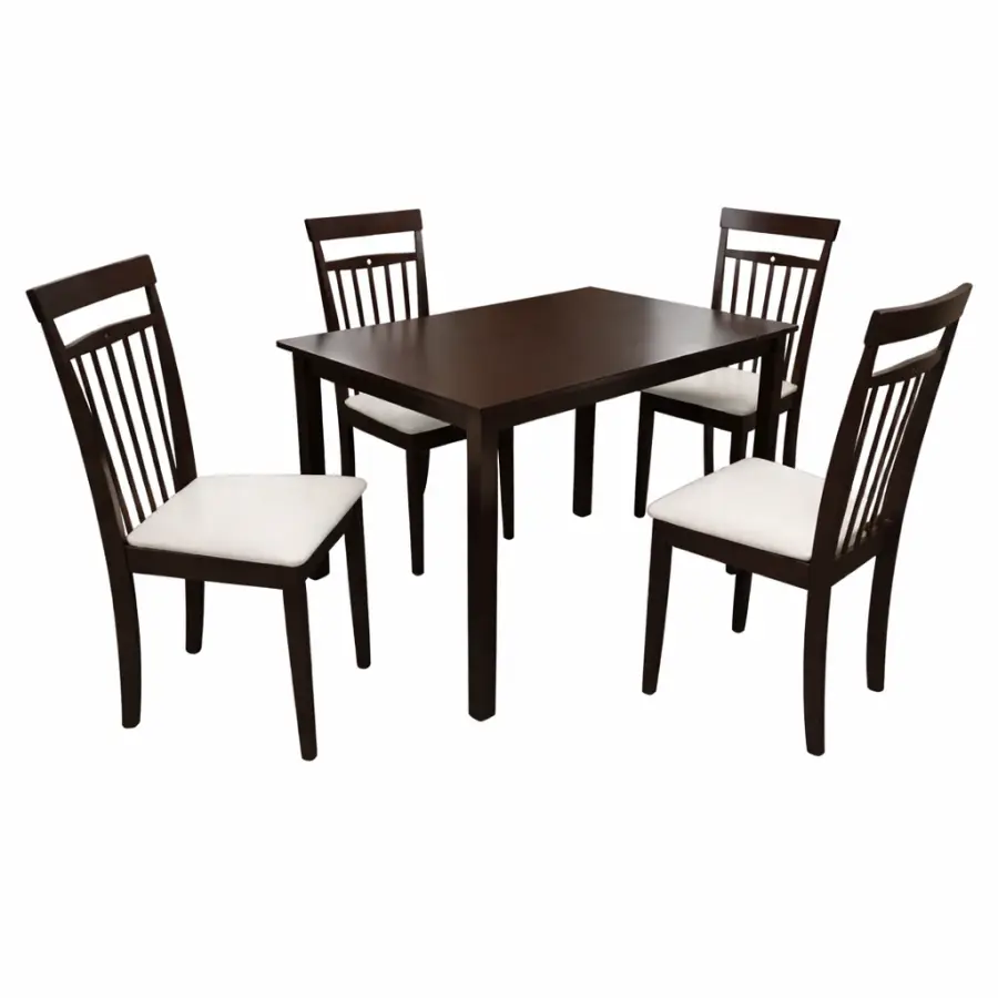 HV 999 Dining Set 1+4 Cushion Seat 4-SEATER DINING SET