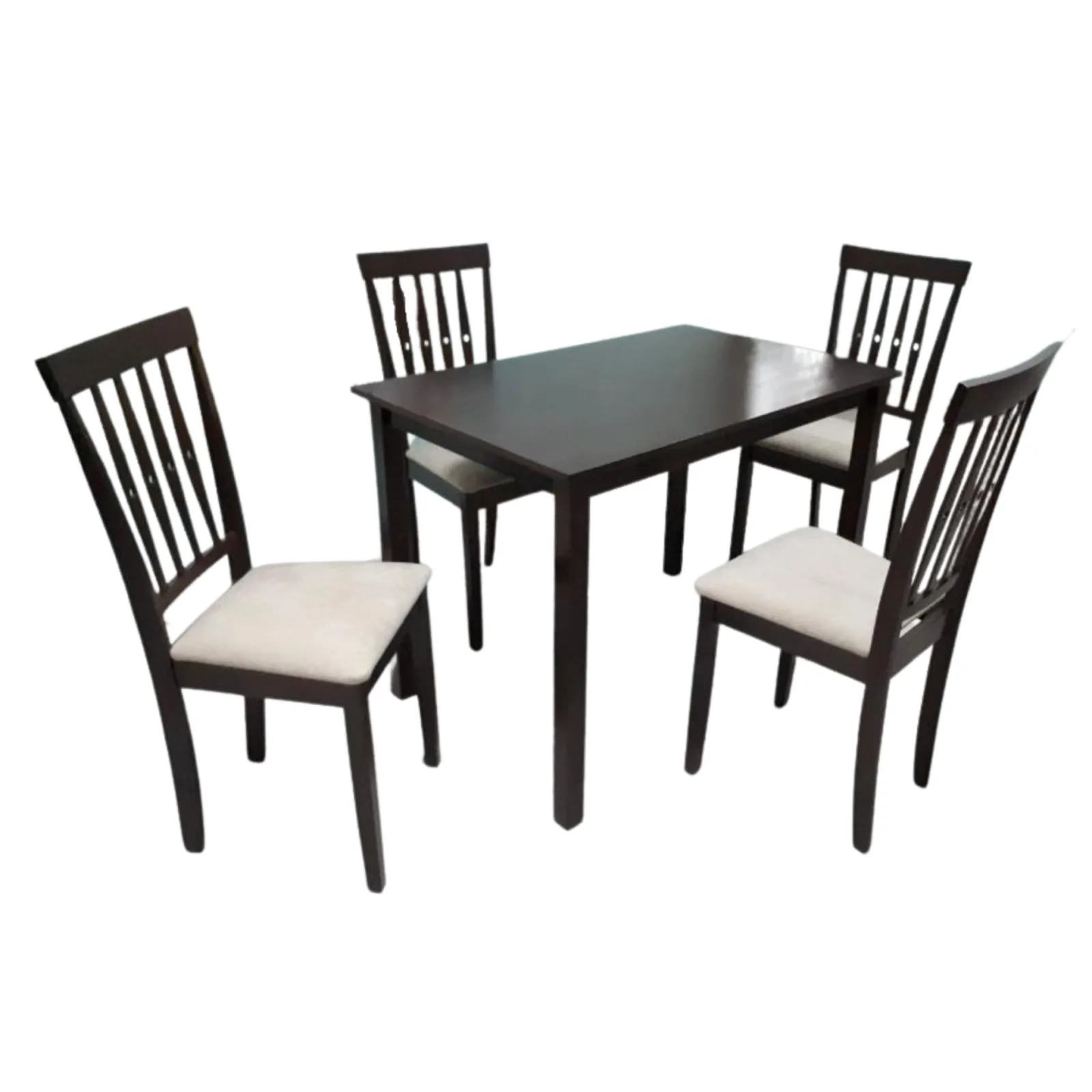 KF3001/KF4125 CUSHION 4-SEATER DINING SET