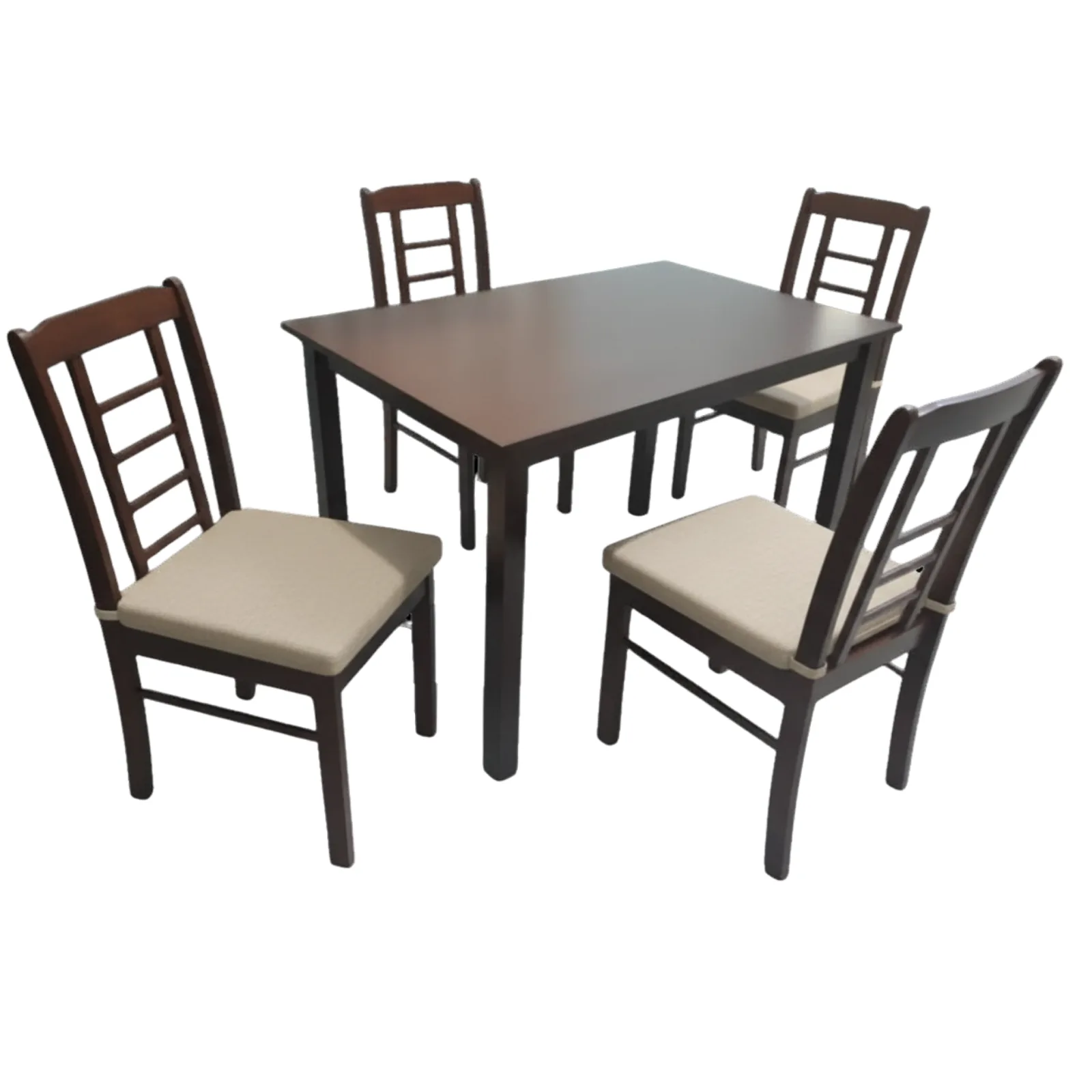 KF3001/KF4480 Dining Set 1+4 Cushion DINING SET 4S
