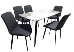 SINTERED STONE PANDORA 6-SEATER DINING SET