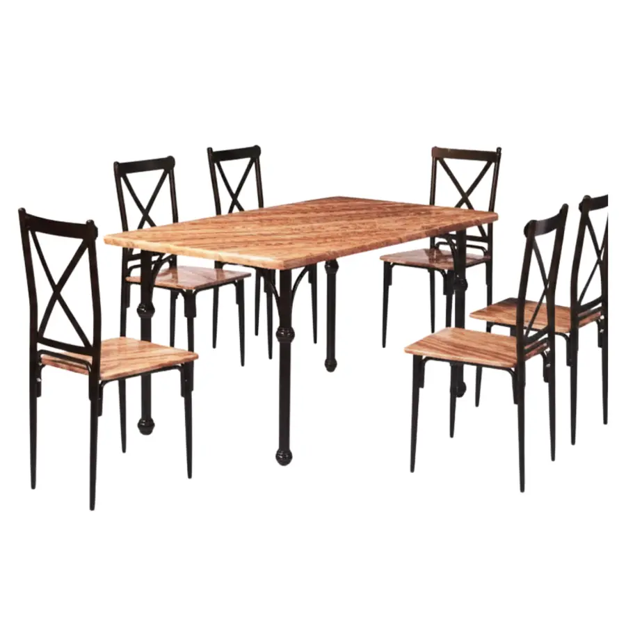 DS-037 (MB609-1)  6-SEATER DINING SET
