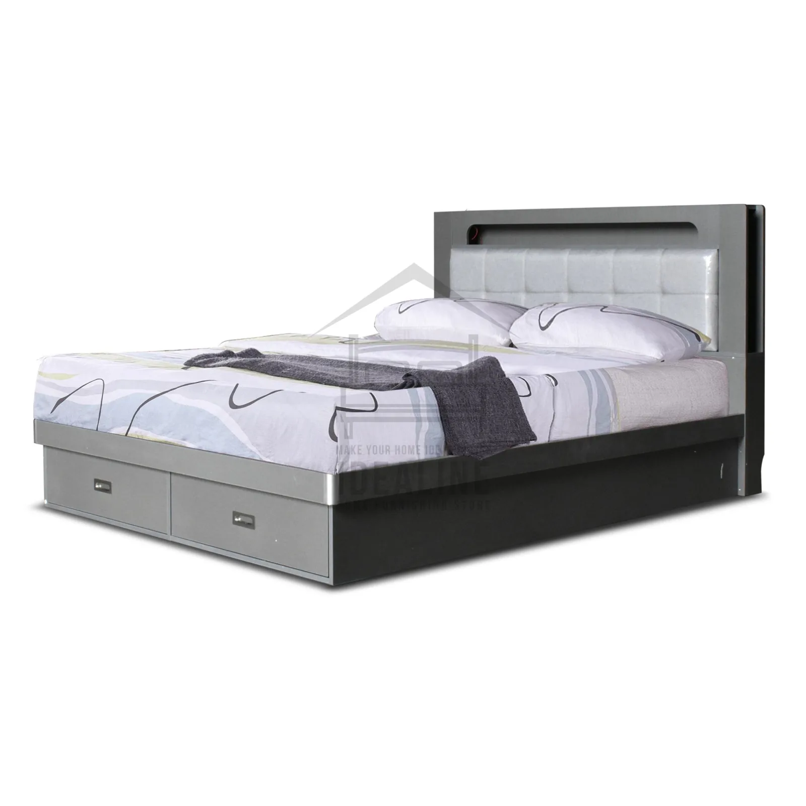 MAVERICK (72X78) GRAY