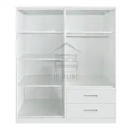 4DR-SWG-B METAL WARDROBE
